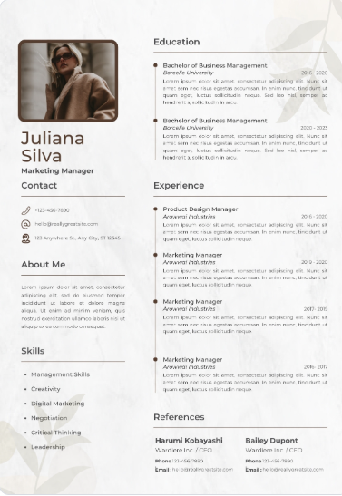 Professional CV Sample 32